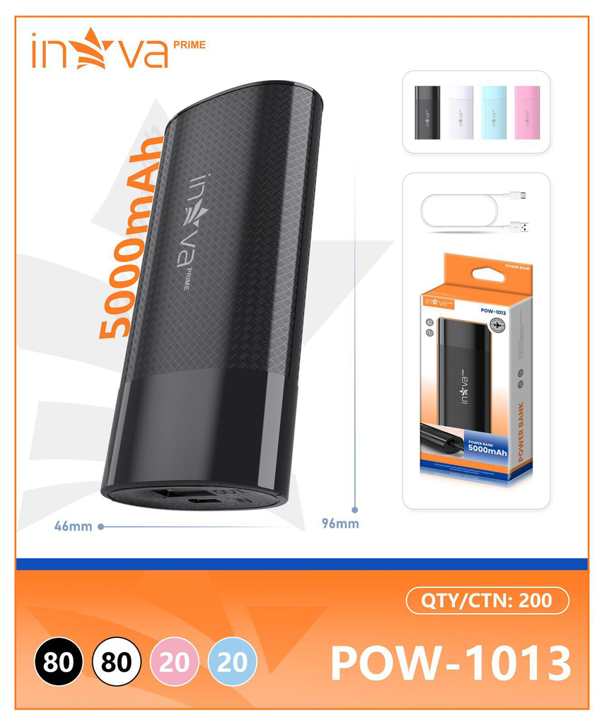 Power Bank POW-1013 Caixa C/200