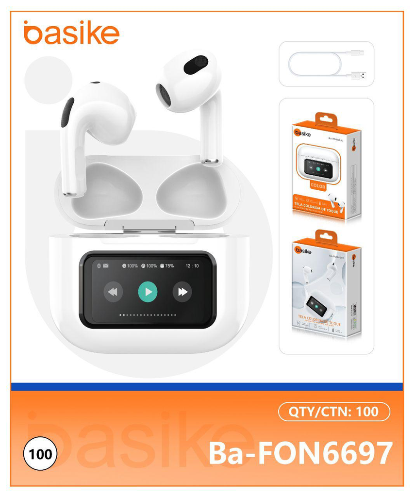 Fone Ba-FON6697 Caixa C/100