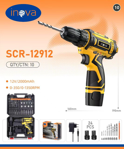 [SCR-12912] Furadeira SCR-12912  Caixa C/10