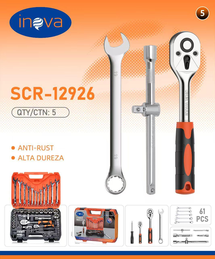 [SCR-12926] Chave inglesa SCR-12926 Caixa C/5