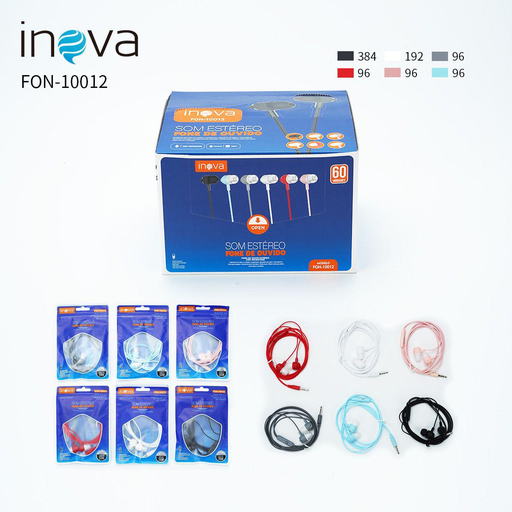[FON-10012] Fone FON-10012 Caixa C/960