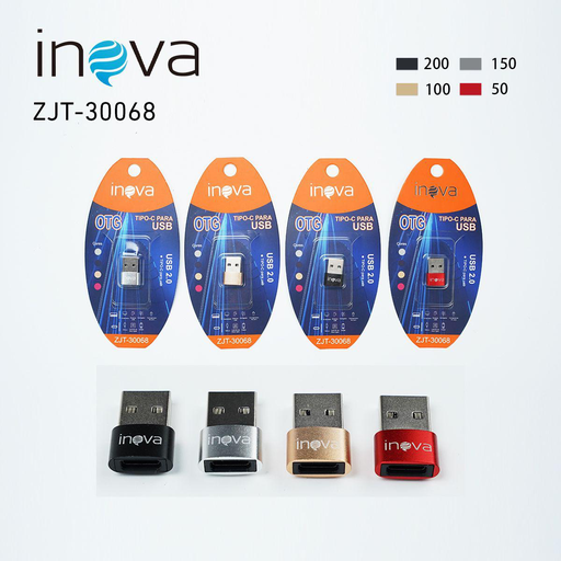 [ZJT-30068] Adaptador TPC/USB ZJT-30068 Caixa C/500