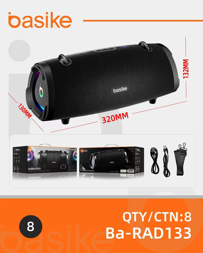 [Ba-RAD133] Caixa De Som Ba-RAD133 Caixa C/8