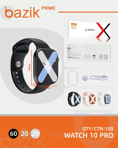 [PRIMEWATCH 10 PRO] Relógio WATCH 10 PRO Caixa C/100