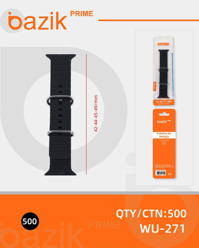 [WU-271] Pulseira P/ Relógio WU-271 Caixa C/500
