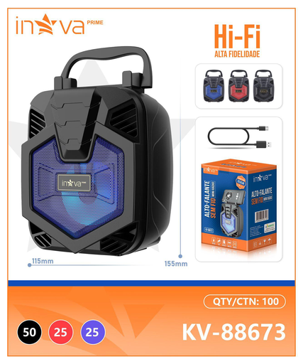 [KV-88673] Caixa De Som KV-88673 Caixa C/100