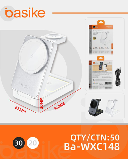 [Ba-WXC148] Carregador por indução Ba-WXC148 Caixa C/50