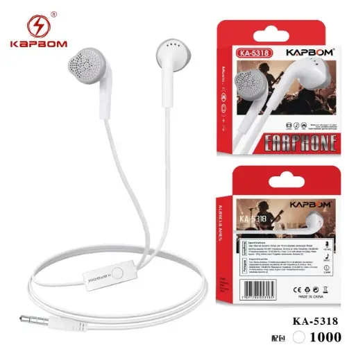 [KA-5318] Fone de ouvido KA-5318 Caixa C/1000 