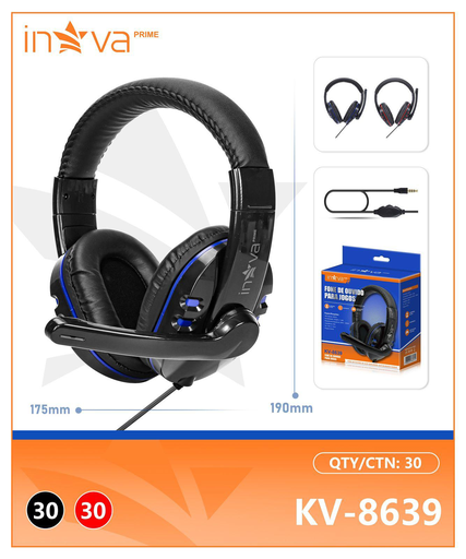 [KV-8639] Fome gamer KV-8639 Caixa C/30