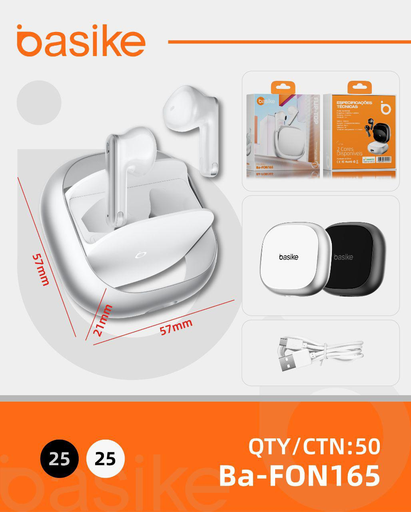 [Ba-FON165] Fone Ba-FON165 Caixa C/50