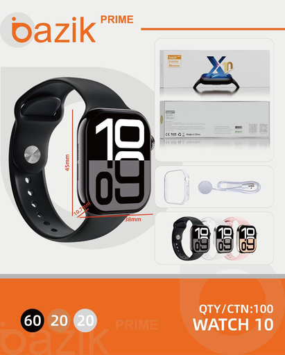 [WATCH 10] Relogio WATCH 10 Caixa C/100