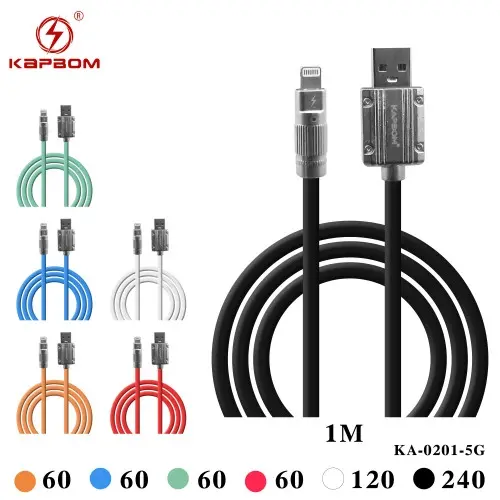 [KA-0201-5G] Cabo de Dado 5G 1m KA-0201-5G Caixa C/600