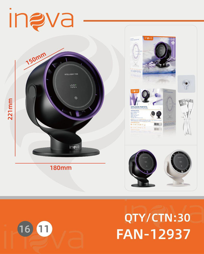 [FAN-12937] Ventilador FAN-12937 Caixa C/30