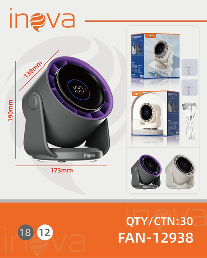 [FAN-12938] Ventilador FAN-12938 Caixa C/30