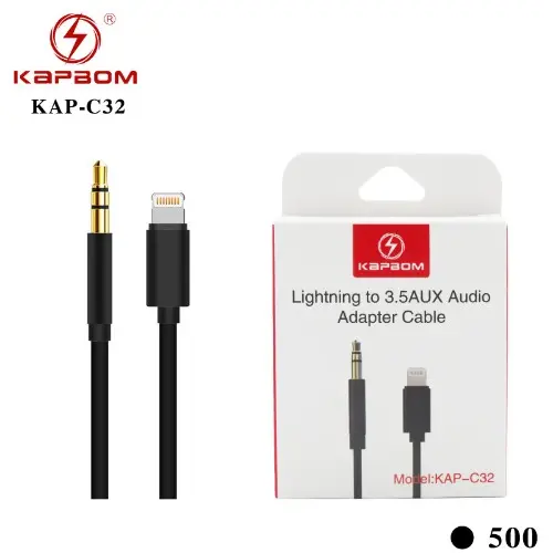 [KAP-C32] Cabo Auxiliar e iOs com BT KAP-C32 Caixa C/500