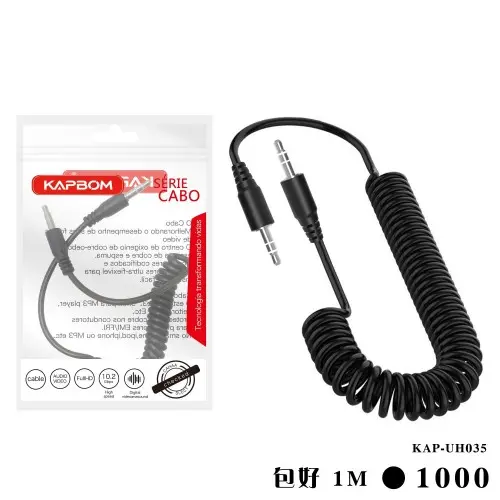 [KAP-UH035] Cabo Auxiliar Espiral Mola P2 P2 (EMBALADO) KAP-UH035 Caixa C/1000