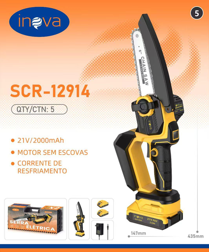 [SCR-12914] Serra elétrica SCR-12914 Caixa C/5